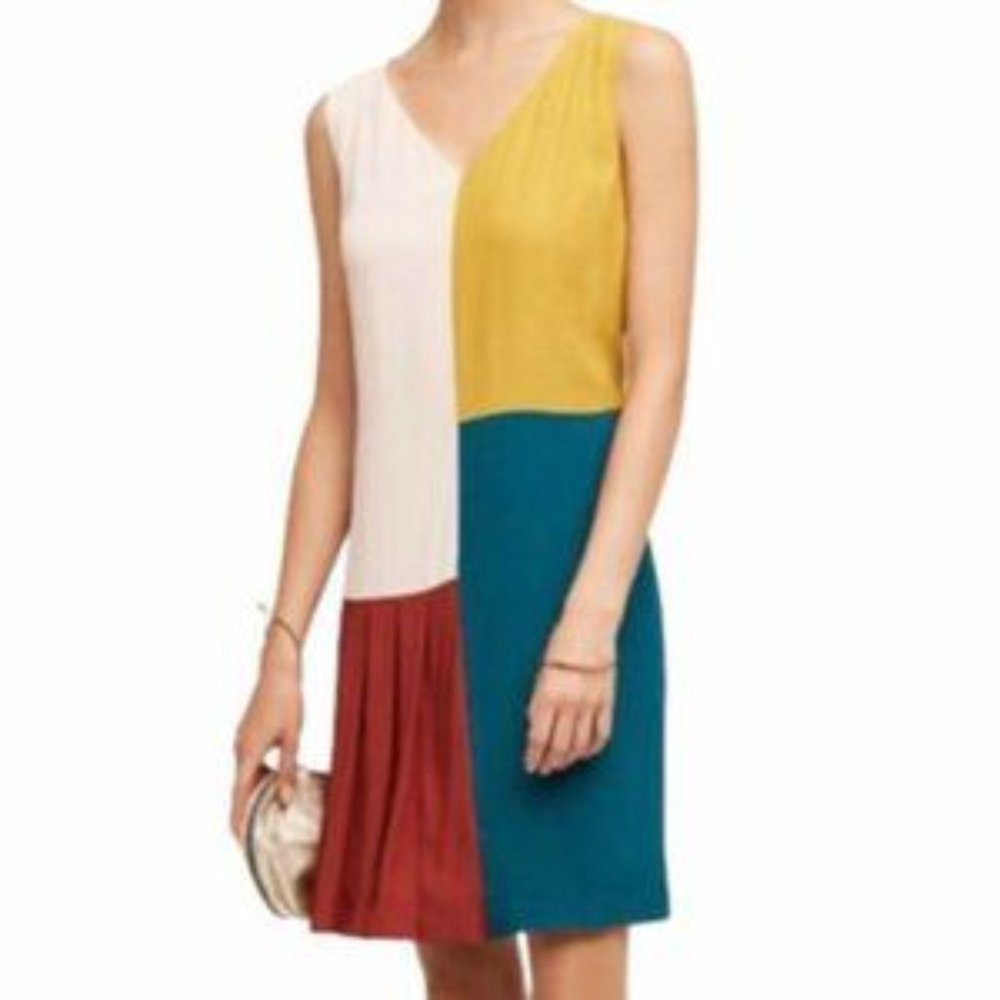 Anthropologie HD in Paris Jules Colorblock Dress